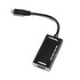  OEM MHL microUSB to HDMI (AM/AF), 17, black